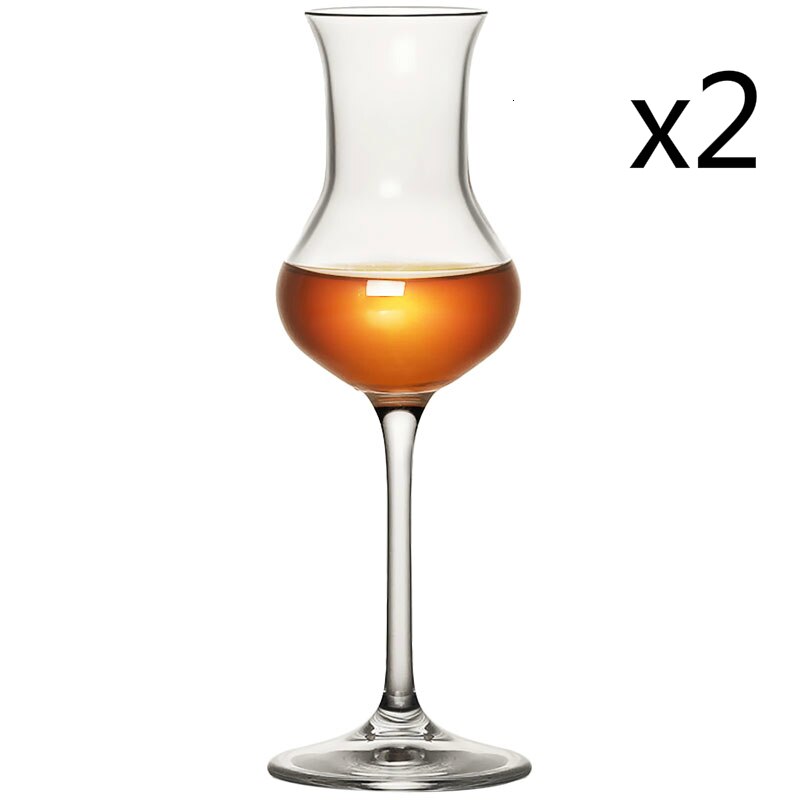 Italien stil royal krystal whisky rock glas tynd talje tulipan whisky copita noser bæger store brandy likør vinsmagning kop: 2 stk