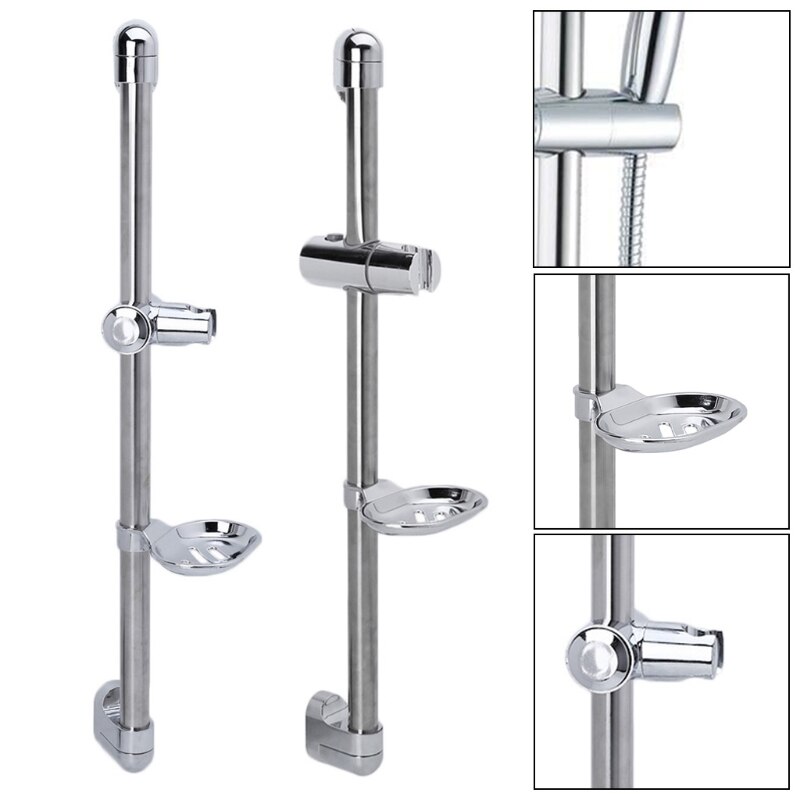 Een set douchestang zeepbak lifter buis abs hefframe verstelbare kophouder 6 xdd
