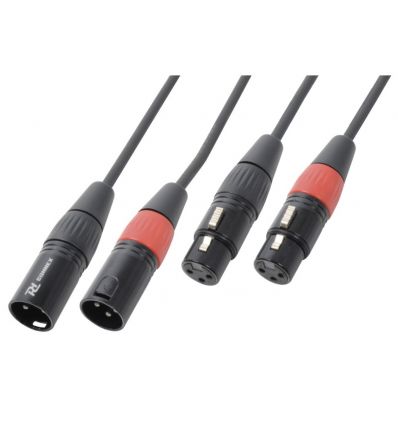POWER DYNAMICS 177.054 CABLE DOBLE XLR A DOBLE XLR