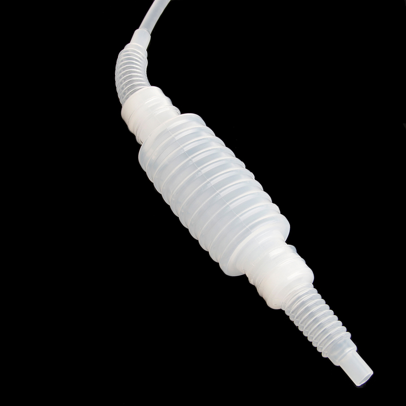Paquete de sifón D08D para elaboración de vino, filtro de sifón de mano, tubo de grado alimenticio, 1,8 M