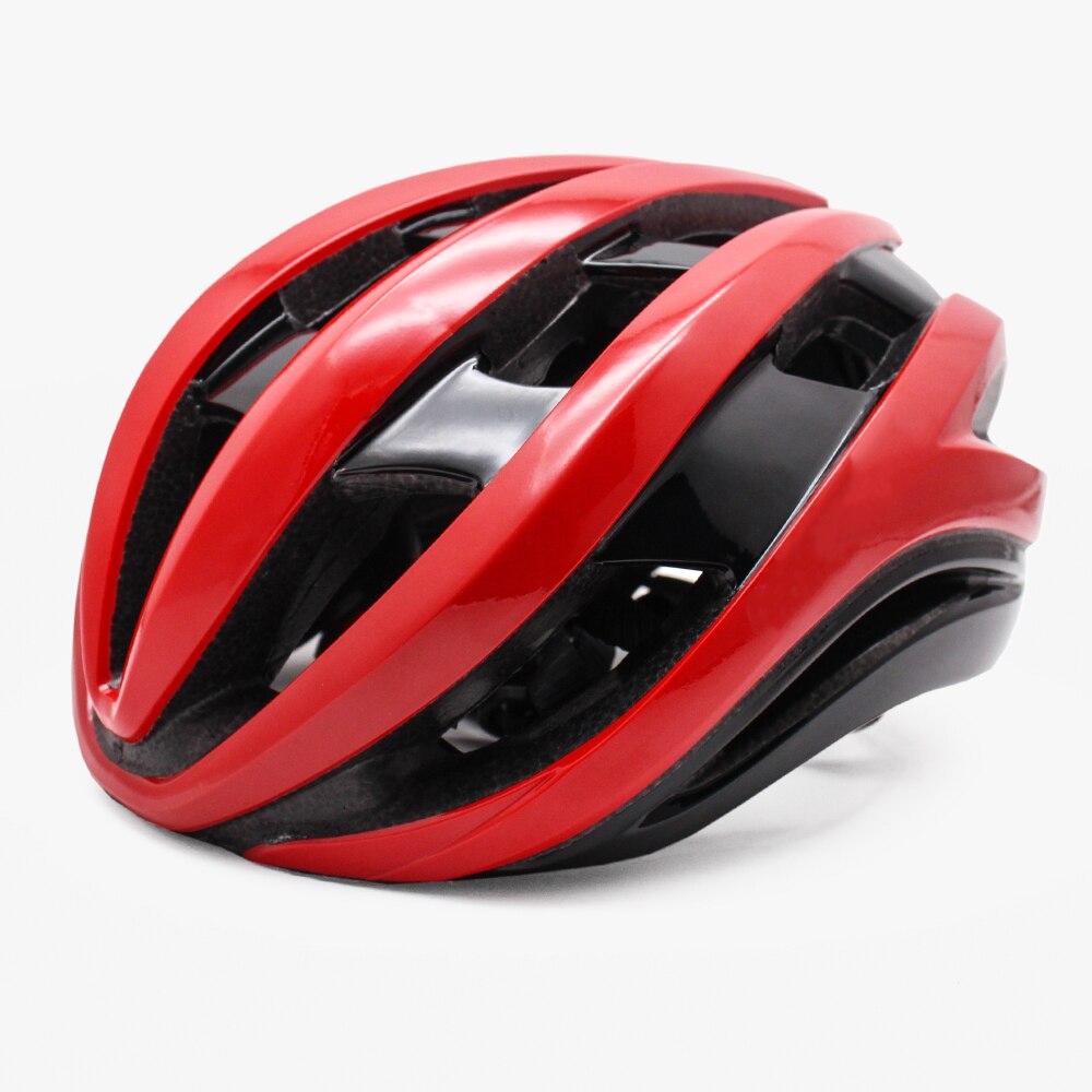 Casco aerodinámico para Ciclismo, aerodinámico, aerodinámico, Casco de Bicicleta de carretera, ultraligero,: Red