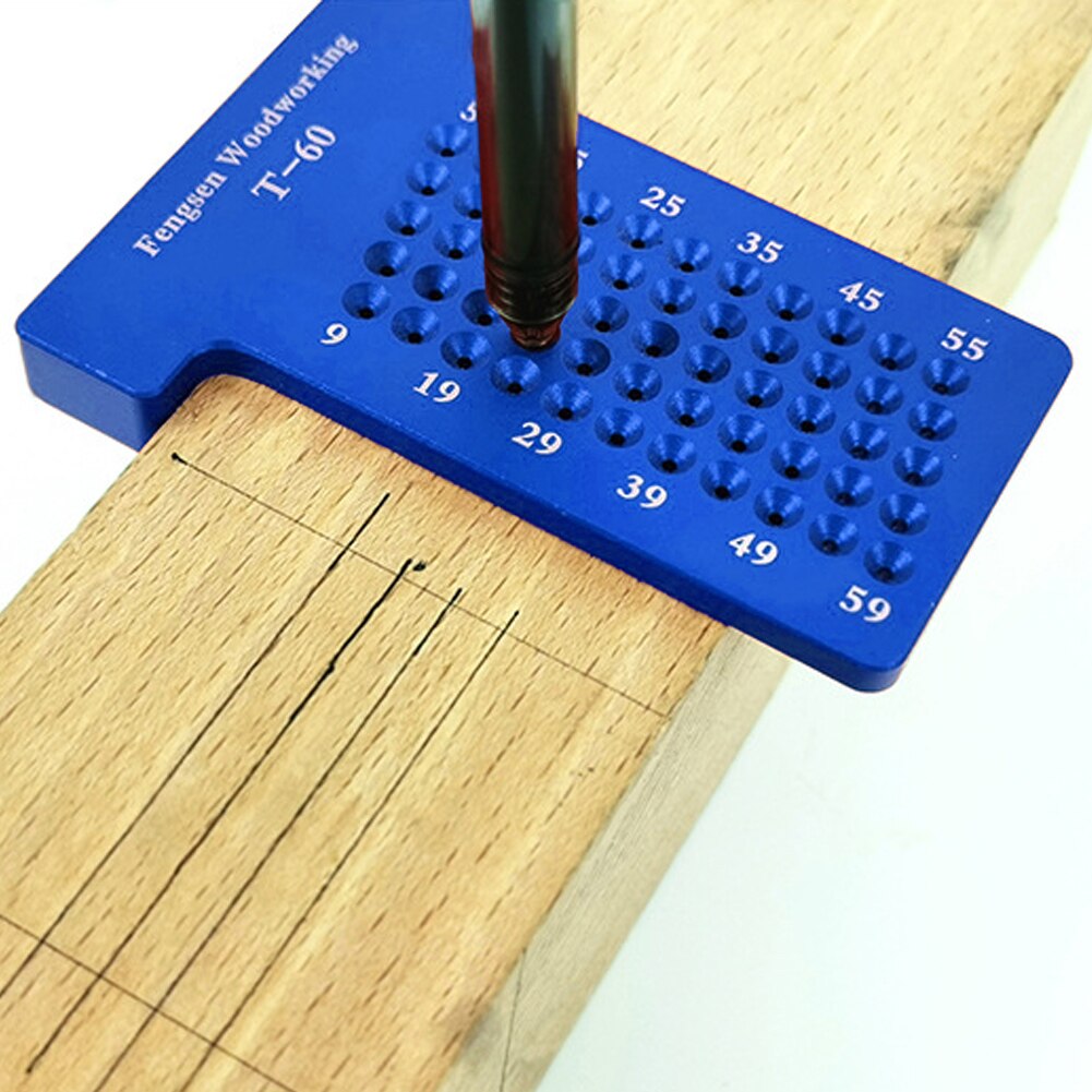 T60 T-typ Herrscher See Ritzen Sauerei Lineal Zeichnung Kennzeichnung Holz Messgerät Holz Messgerät Holzbearbeitung Glasritzrades Werkzeuge Zubehör