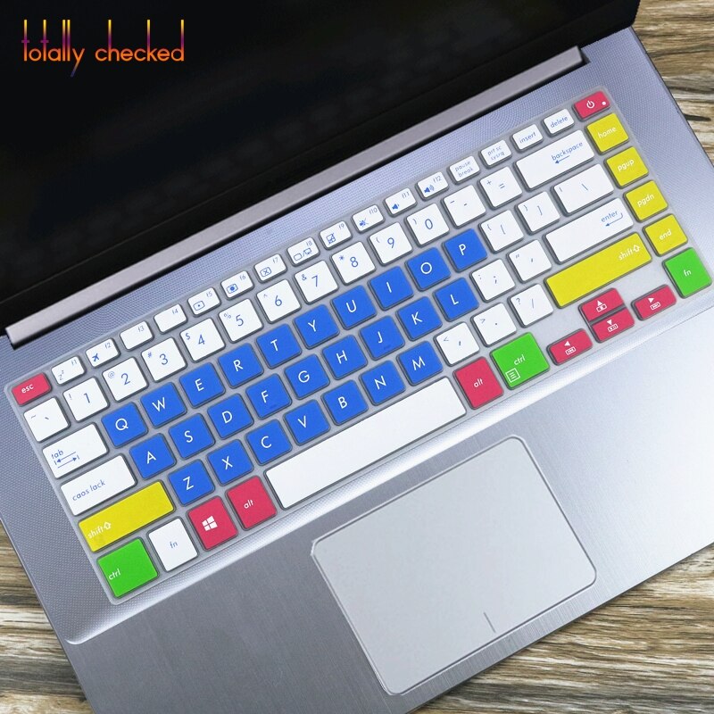 For ASUS VivoBook ASUS Vivo Book X510UF X510UQ X510UN X510U X510 UF U UN UA Keyboard protector skin Cover VivoBook X510 14": candyblue