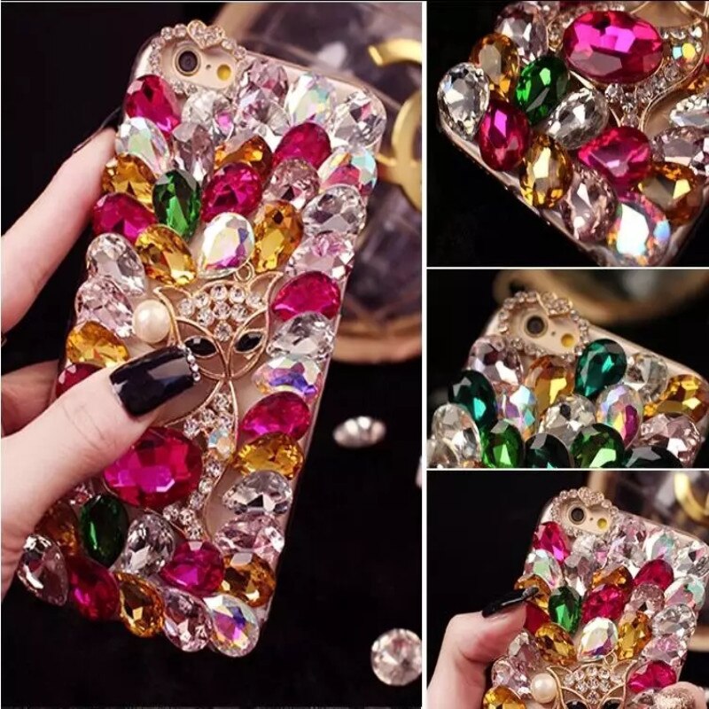 Bling Rhinestone Case For Iphone 12 pro max Etui Luxury Shinny Diamond Caja For iphone 12 max Coque