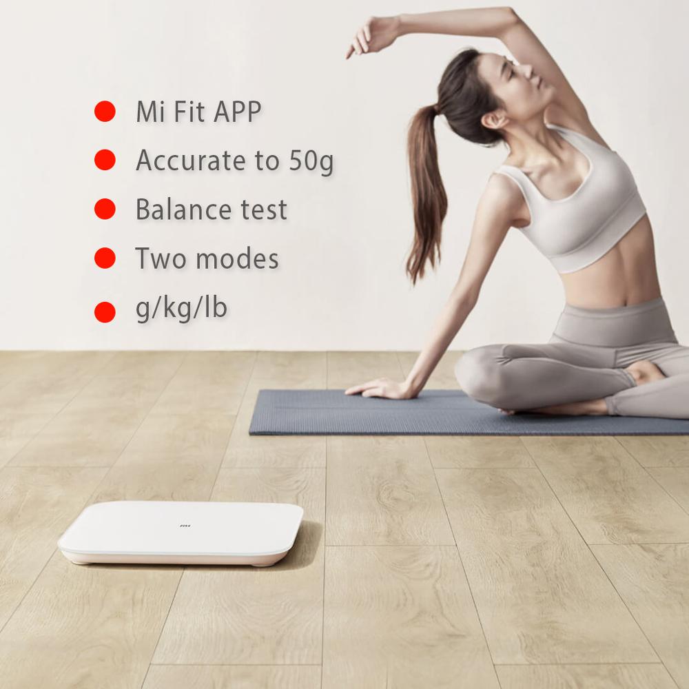 Original Xiaomi Mi Smart Weight Scale 2 Health Weight Digital Scale Balance Bluetooth 5.0 Support Android 4.3 iOS 9 Mifit APP