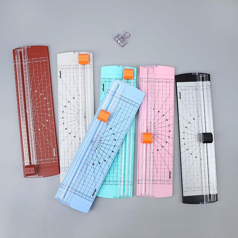 Liten papir kutter fotopapir kutter papir kutter manuell rund hjørne kutter kutte gjenstand presisjon  a4 fotopapir kutter