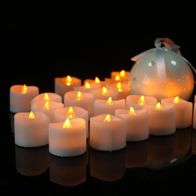 1PC Simulation Candles Festival Party LED Light Wedding Valentine Household Room Decor Adults Kids Flashing Toys