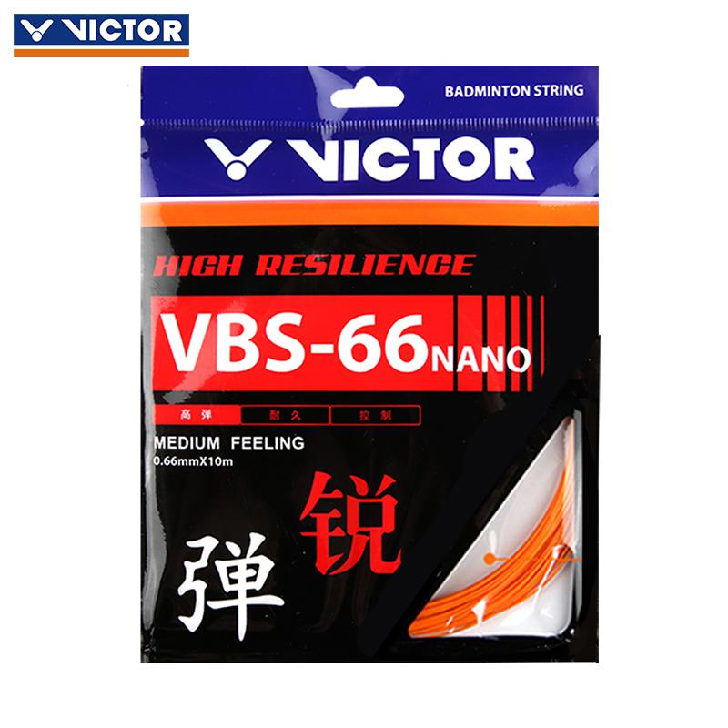 3 Pcs Victor Vbs-66n Nano Badminton Racket String Accessories Stringing Badminton Racket: O 3PCS