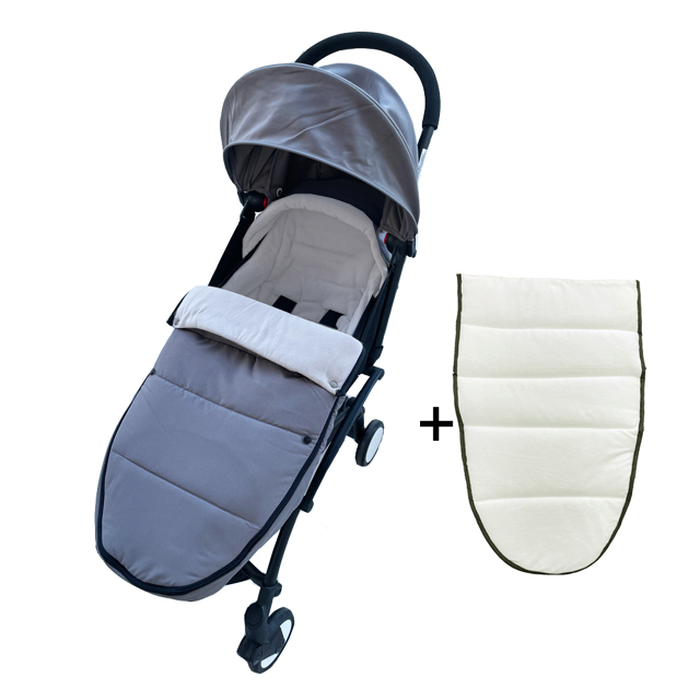 Universele kinderwagens Voetenzak, kinderwagenaccessoire Compatibel met Babyzen YOYO, YOYO2 en YOYO3 kinderwagens - Zachte voering en stof