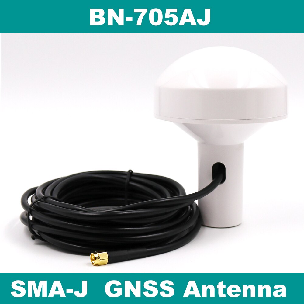 BEITIAN GNSS Antenne, 2.8 V-5.0 V, 5m RG58 Kabel, SMA-J Connector, BDS GALILEO GLONASS GPS Antenne, BN-705AJ