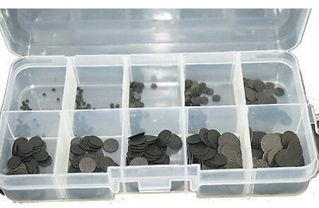 1.5~10mm Repair Music keyboard TV Keypad Remote Control Conductive rubber button: 100pcs 10Size