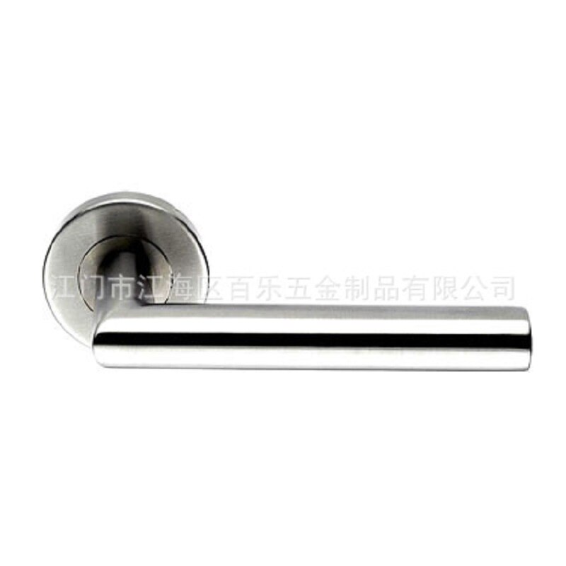 Door Handle Set Stainless Steel Lock Interior Home Door Handle Lock Durable Adjustable Latch Security WC/PZ/BB