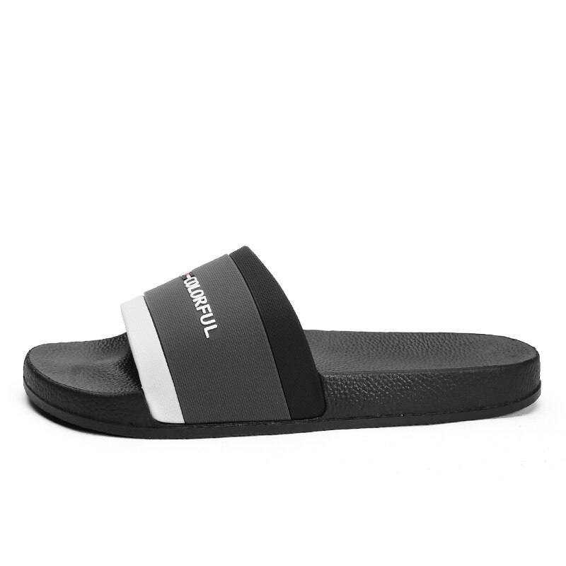 Sommer badeværelse tøfler mænd og kvinder strandsandaler skridsikre herre slides high top hjemmesko udendørs mænd sko
