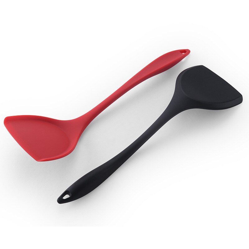 Spatula High Temperature Resistant All-Inclusive Silicone Pot Spatula Cooking Frying Pan Silicone Kitchen Chinese Spatula