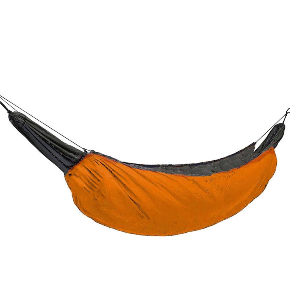 Camping vandreture udendørs quilt sovepose varm dække hængekøje underquilt: Orange
