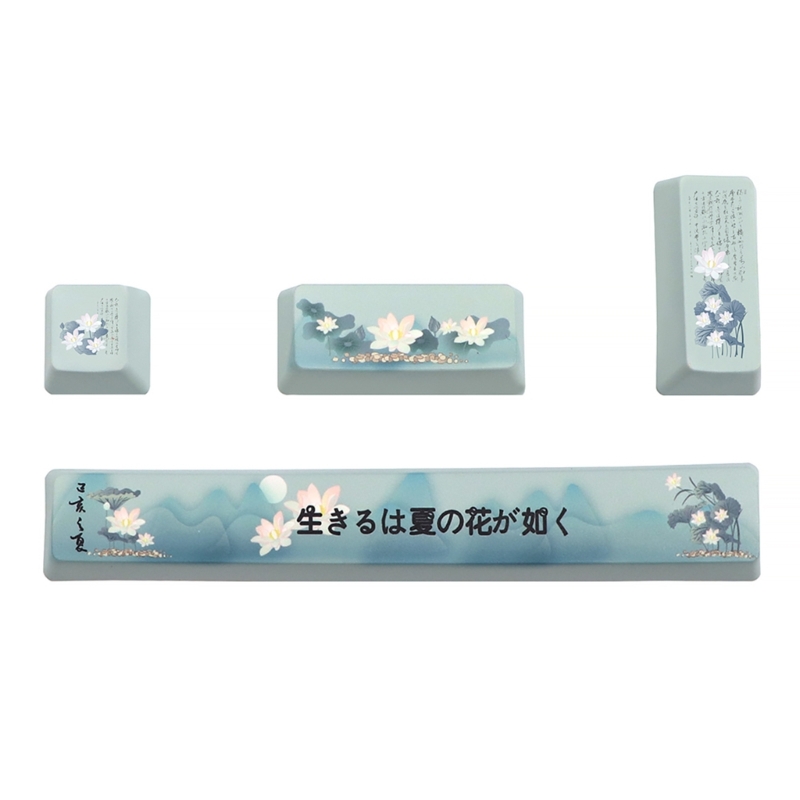 4-toetsen Esc Entre 6.25u spatiebalk Keycap vervanging PBT vijf zijden Dye-Subbed OEM profiel Keycaps voor mechanisch toetsenbord