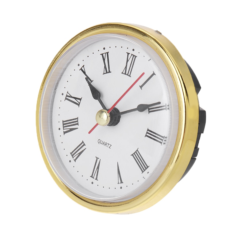 Mayitr Ronde Wandklok Hoofd 2-1/2 "(65 Mm) diy Klok Quartz Uurwerk Insert Romeinse Cijfer Gereedschap Accessoires