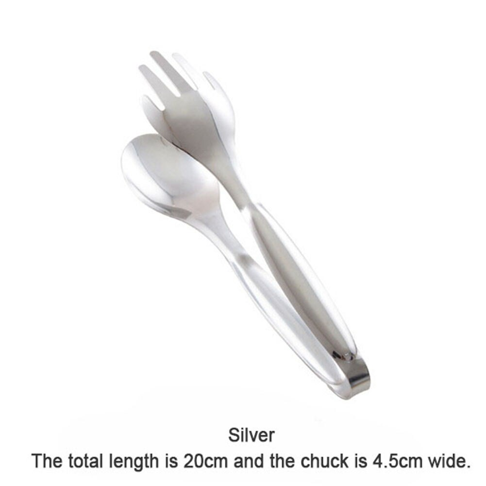 Edelstahl Lebensmittel Zange Gold Splitter Küche Utensilien Buffet Kochen Werkzeuge BBQ Clips Brot Steak Tong Clip Küche Zubehör