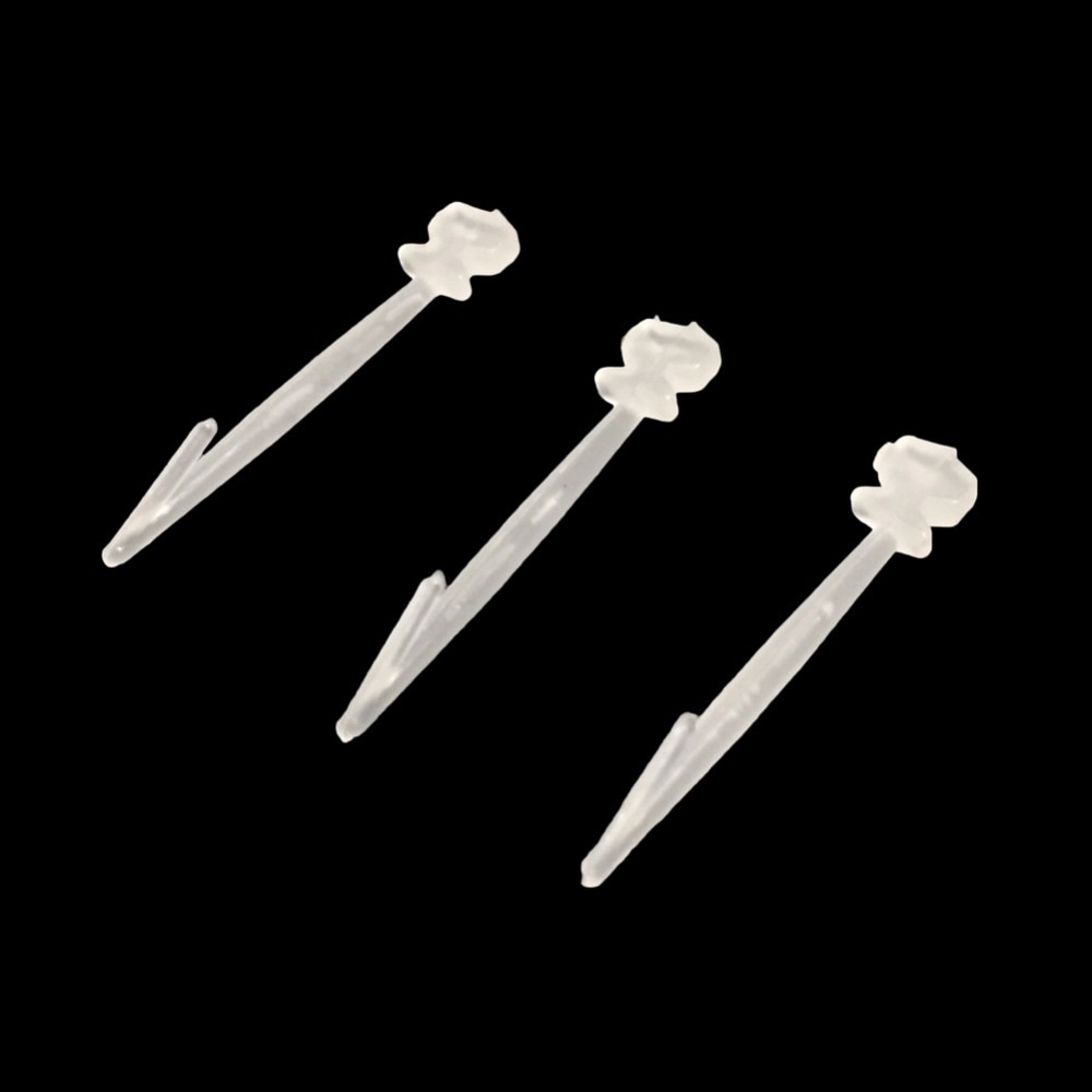 Lunettes de poulet Embolus 2.9cm | Outil anti-picage pour le poulet, lunettes de volaille, lunettes de prévention des combats, équipement pour le poulet