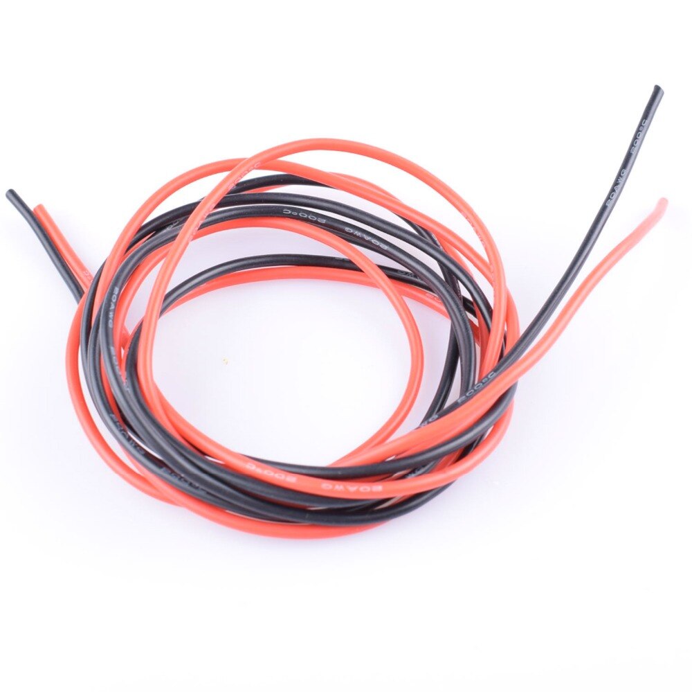 2 meter/los 10awg 12awg 14awg 16awg 18awg 20awg super weiche flexible fabrik gemacht elektrische kupfer silikon draht kabel