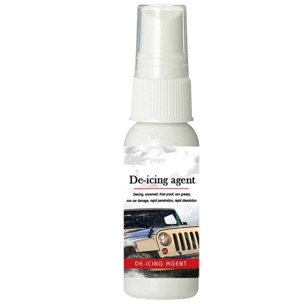 De-Icing Agent De-Icer Melts Snow Frost Winter Auto Car Window 30ml/100ml P7Ding: 30ml