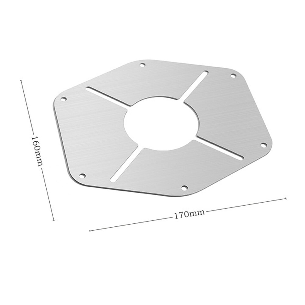 Outdoor Camping Stove Heat Shield Ultralight Insulation Protection Plate Stainless Steel Guard for SOTO ST310 Stoves