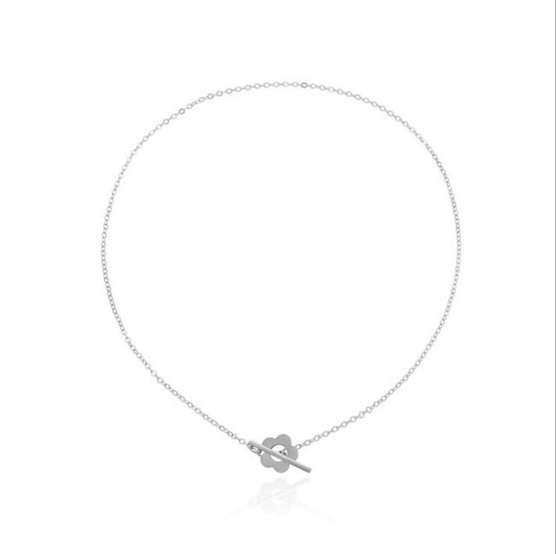 Barocke perlen-Halsband-halskette mit wasseranhänger, damenkragen, boho-Punk-stil, knebelverschluss, perlenkette, ästhetischer schmuck: D