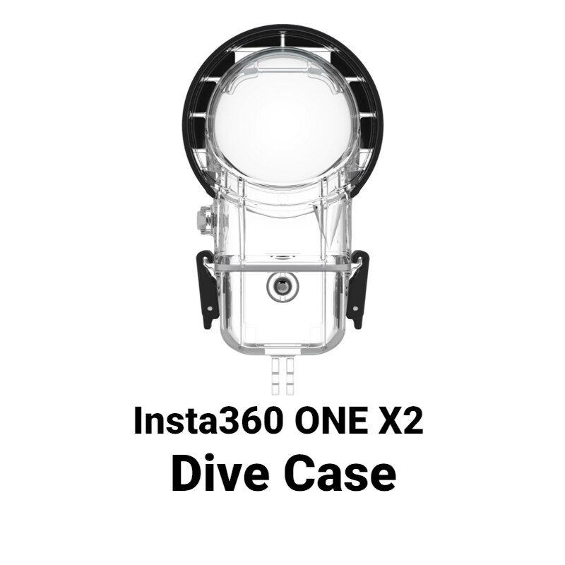 Insta360 One X2 bateria do GPS Len straż dla Insta 360 jeden X2 czas pocisku 1.2M 70cm 3M Selfie Stick osłona obiektywu Dive Case dla One X 2