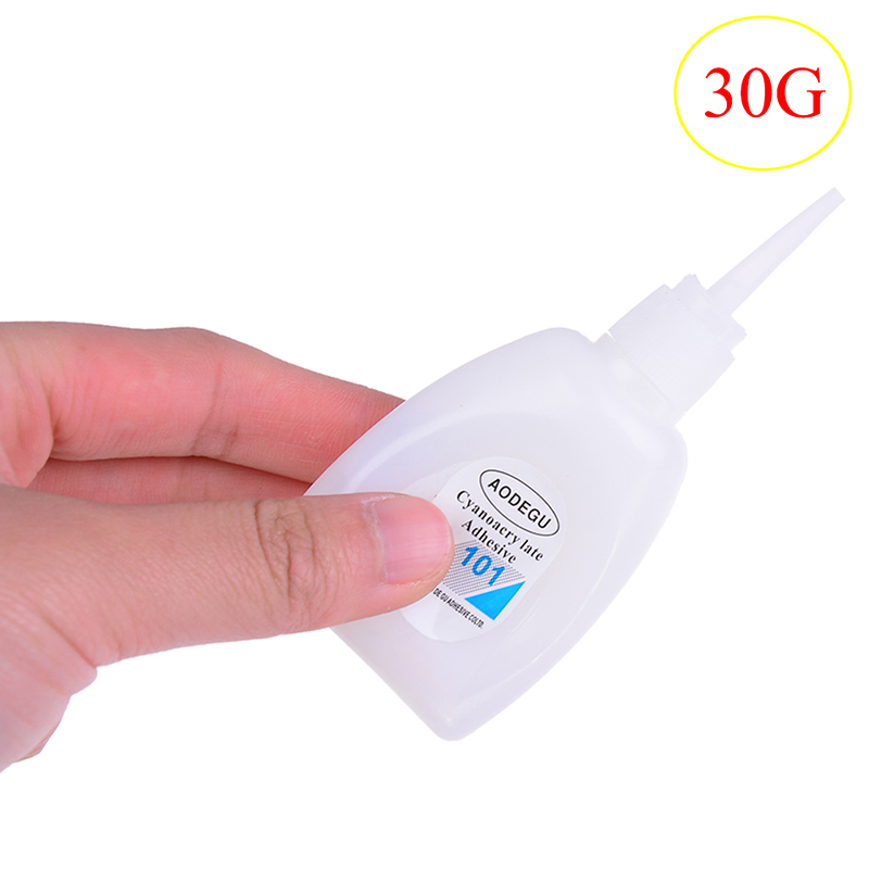 30g Super Glue Cyanoacrylate Instant Adhesive Strong Adhesion Fast Repair 101