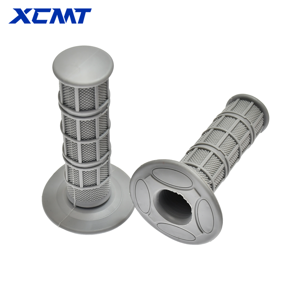 22 millimetri MX Gel Gomma Manubrio Grip Per CR CRF XR YZ WR TTR KX KLX RMZ RMX RM TC TE FC FE ATV Enduro Motocross Dirt Pit Bike: Argento