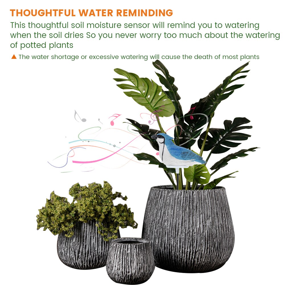 Updated Automatic Soil Moisture Tester Detector Bird Shape Needle Soil Humidity Meter Hydrometer Soil Water Moisture Sensor