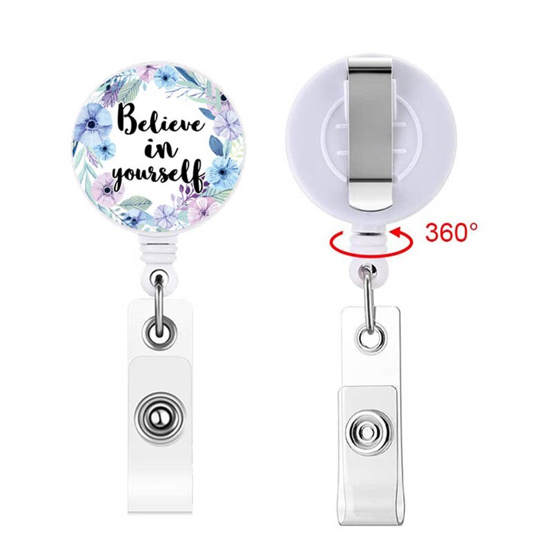 Piękne litery 60cm chowany znaczek rolka student pielęgniarka poziomy wystawa ID etykieta z imieniem pokrowiec na karty artykuły biurowe