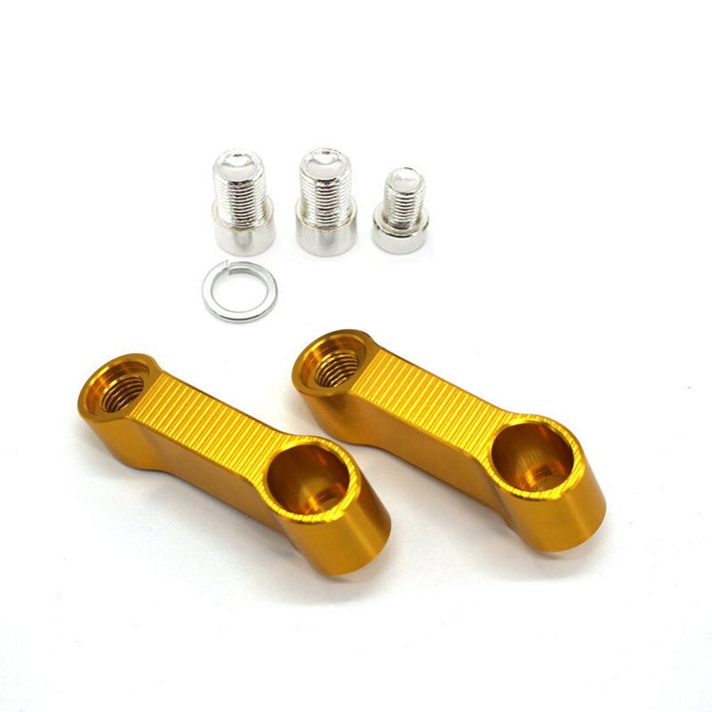 Pour SUZUKI GSX-S750 GSX-S1000 SV 400 SV650 SV 650 DL650 v-strom rétroviseurs moto rallonge adaptateur d'extension 10MM