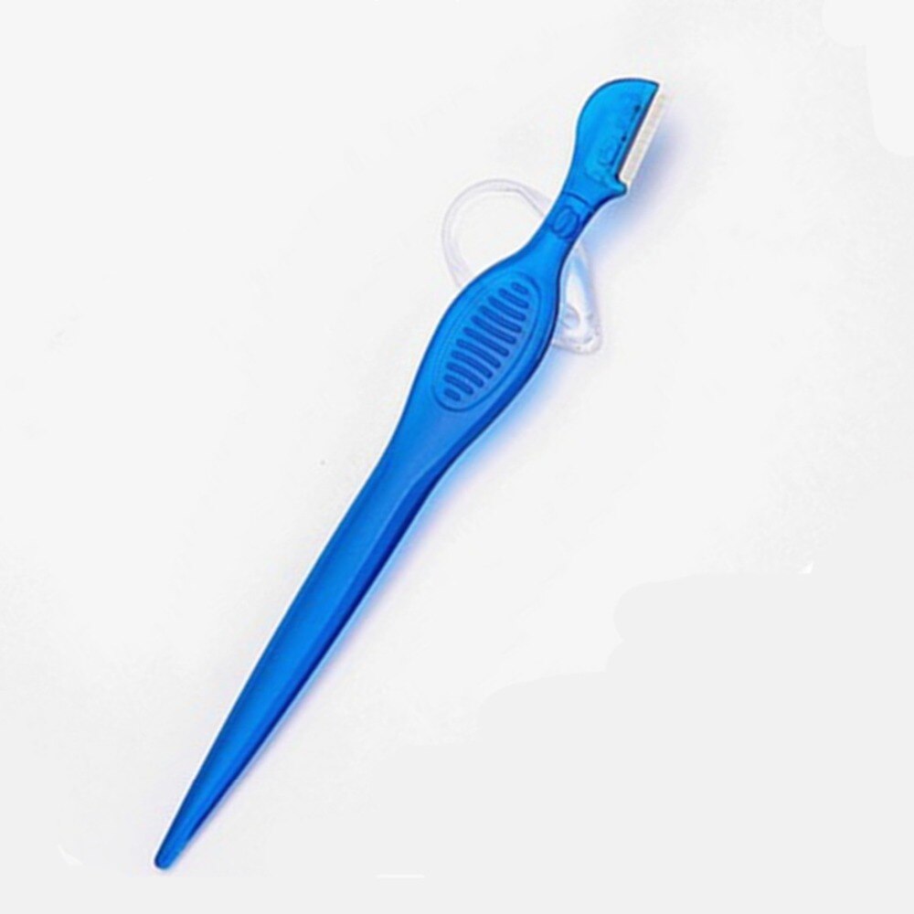 Recortador de cejas práctico, accesorios de maquillaje de colores, útil, hojas de afeitar, removedor de vello Facial, 10 Uds.