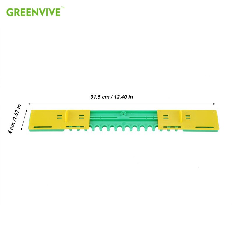 1Pcs Plastic Bijenkorf Nest Vent Outlet Bee Anti-Runner Entree Gate Imker Anti-Escape Deur Bijenteelt gereedschap