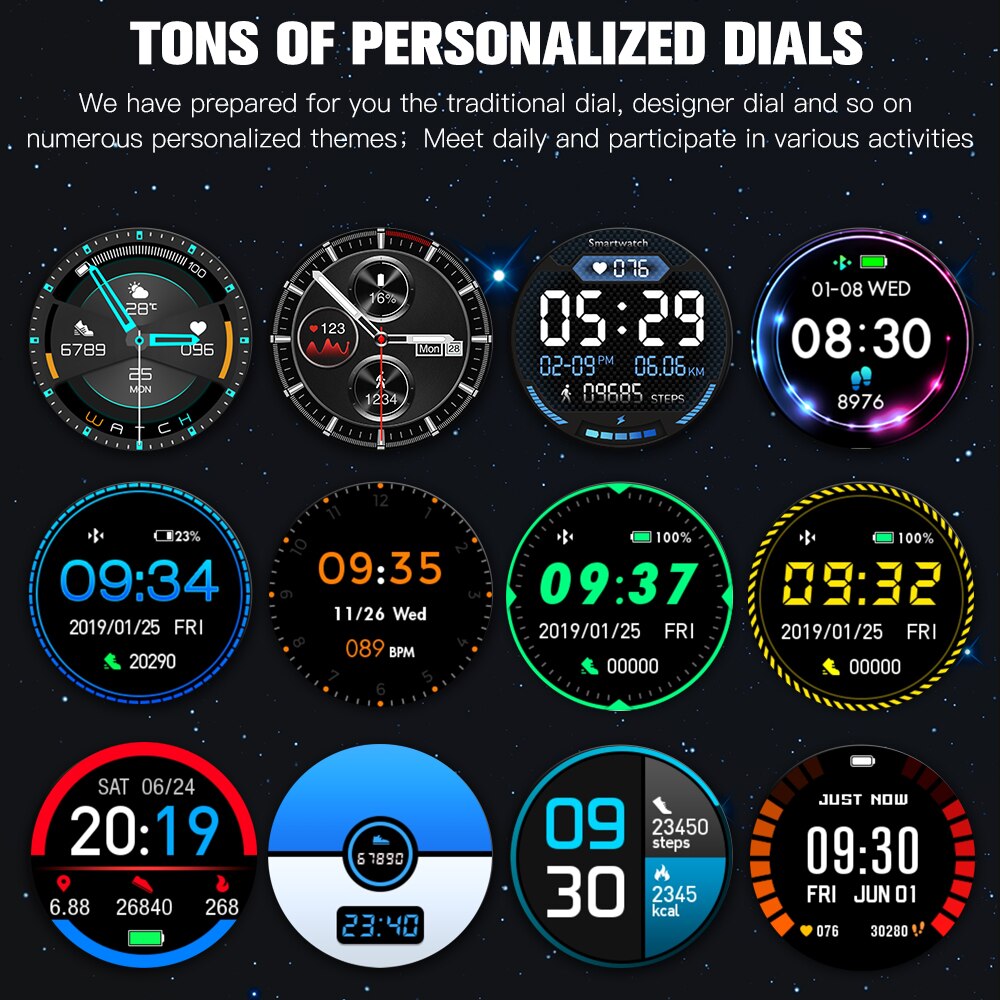 Multifunktions-smartwatch mit bluetooth, elektronische uhr mit herzfrequenzmessung, sportuhr, elektronischer wecker, fitness-tracker für #39