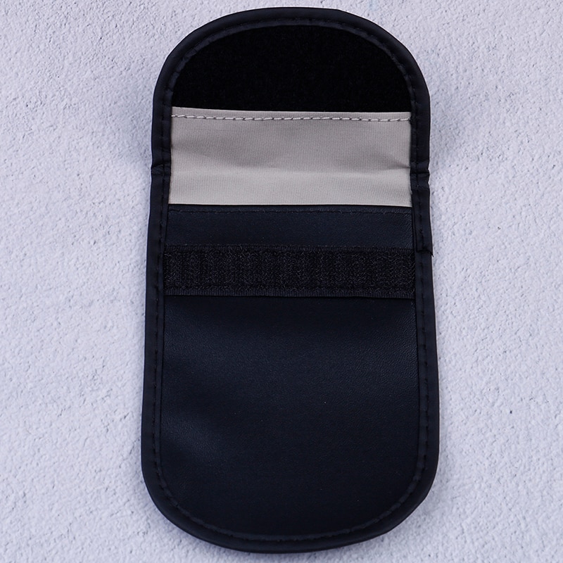 Mobiele Telefoon Auto Keyless Rf Signaal Afscherming Blokkeren Bag Auto Fob Rfid Jammer Shield Pouch Anti Straling Case