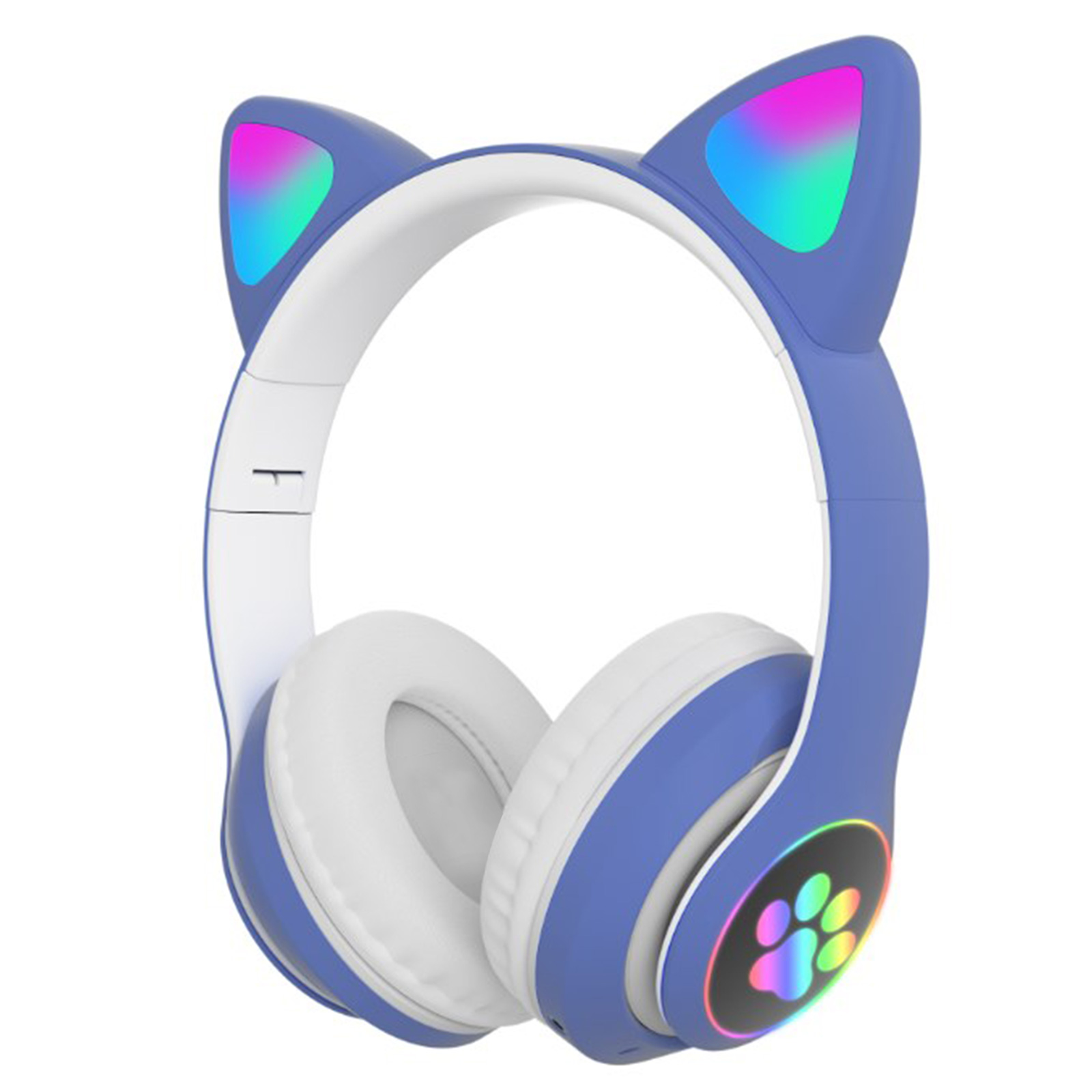 Auscultadores para jogos de cabeça para crianças, compatível com Bluetooth 5.0, auscultadores sem fios