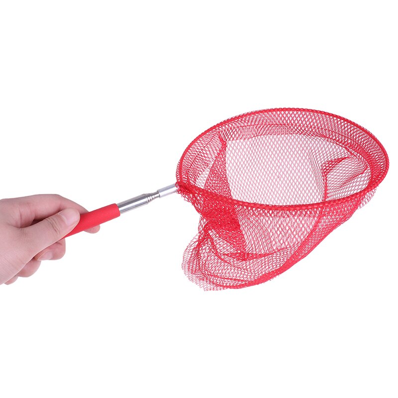 1pc Kids 34 Inches Telescopic Butterfly Net Extendable and Anti Slip Grip Perfect for Catching Bugs Insect Colorful Fishing Toys