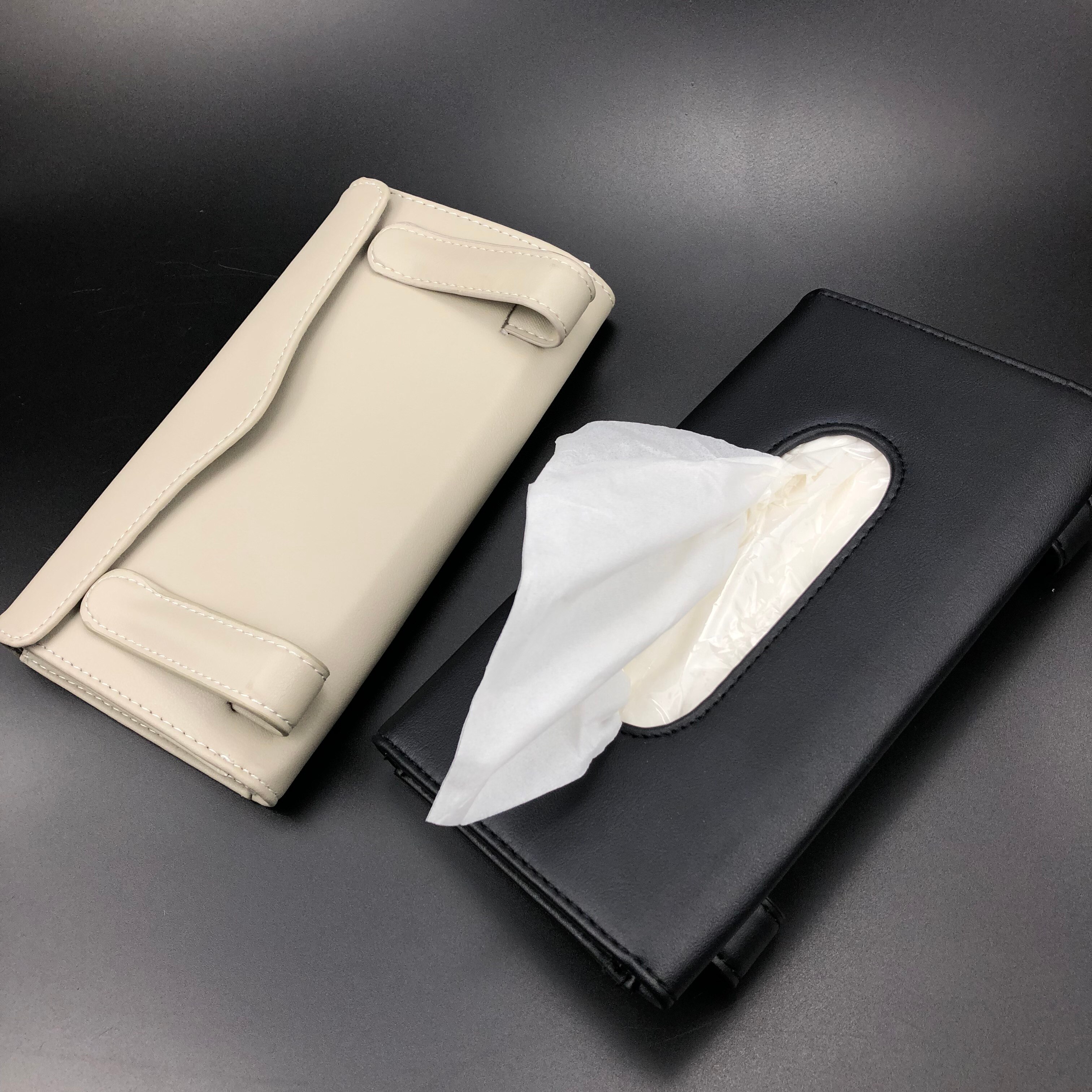 Car-Styling Tissue Boxes Case for Toyota SIENTA Vellfire Verso PROACE Hilux Tacoma Tundra 4Runner FT-EV FT-HT FT-AC AYGO