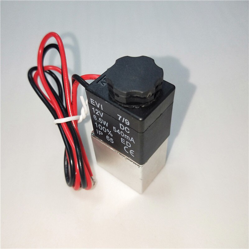 Dc 12v 24v 110v 220v 380v magnetventil 1/8 " 2- vejs normalt åbne direktevirkende pneumatiske ventiler til vandluftgas