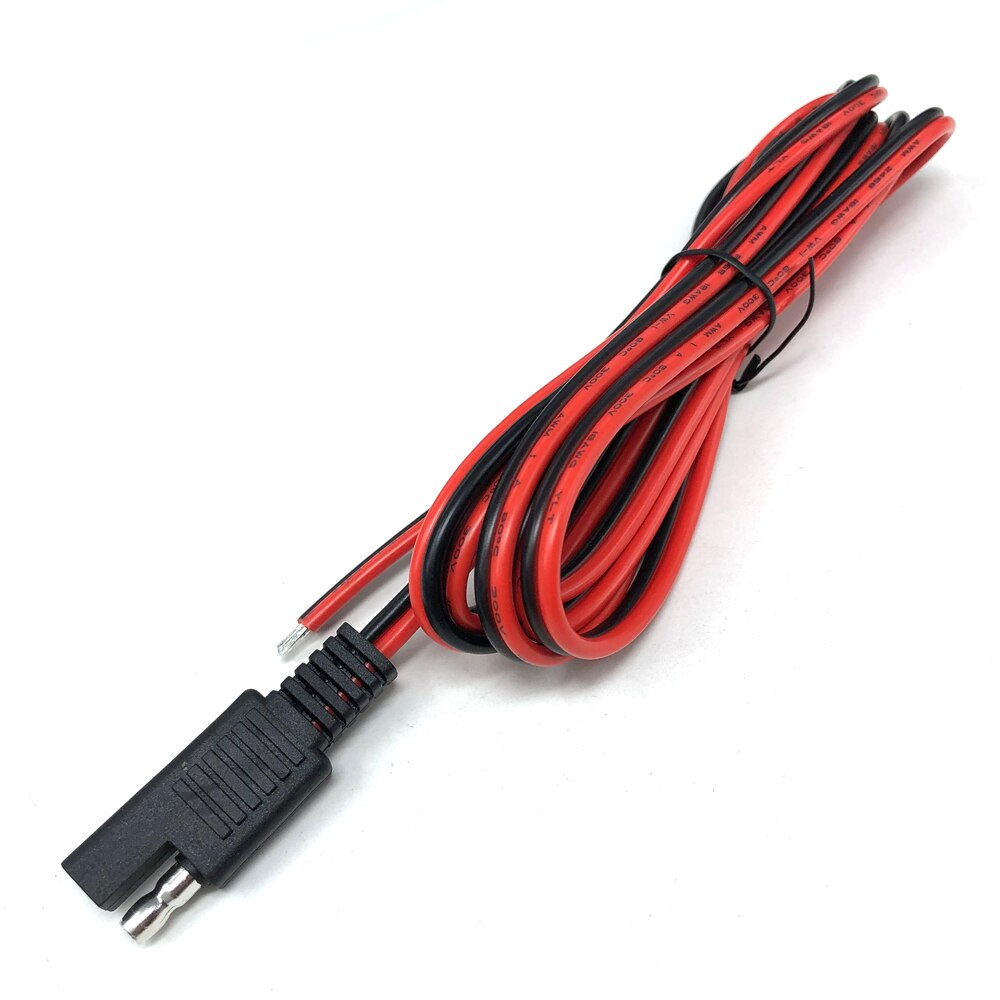 Sae Plug 200 Cm Sae Power Automotive Verlengkabel 18AWG Quick Disconnect Plug Voor Auto Motor Zonnepaneel Acculaders