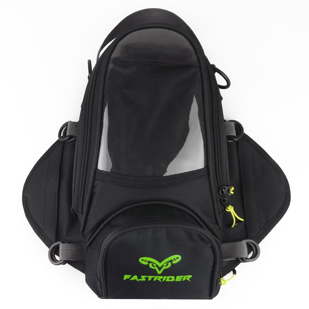 MR CHAOS Motorcycle tank bag Oil Fuel Bag Magnetic moto saddle luggage GPS Phone Bag Bigger Window suitcase For iphone Samsung: 08