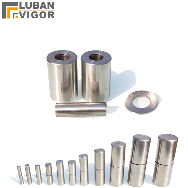 Charnières cylindriques en acier inoxydable 304 | Charnière industrielle, solide et robuste, sans rouille, détachable pour porte métallique extérieure