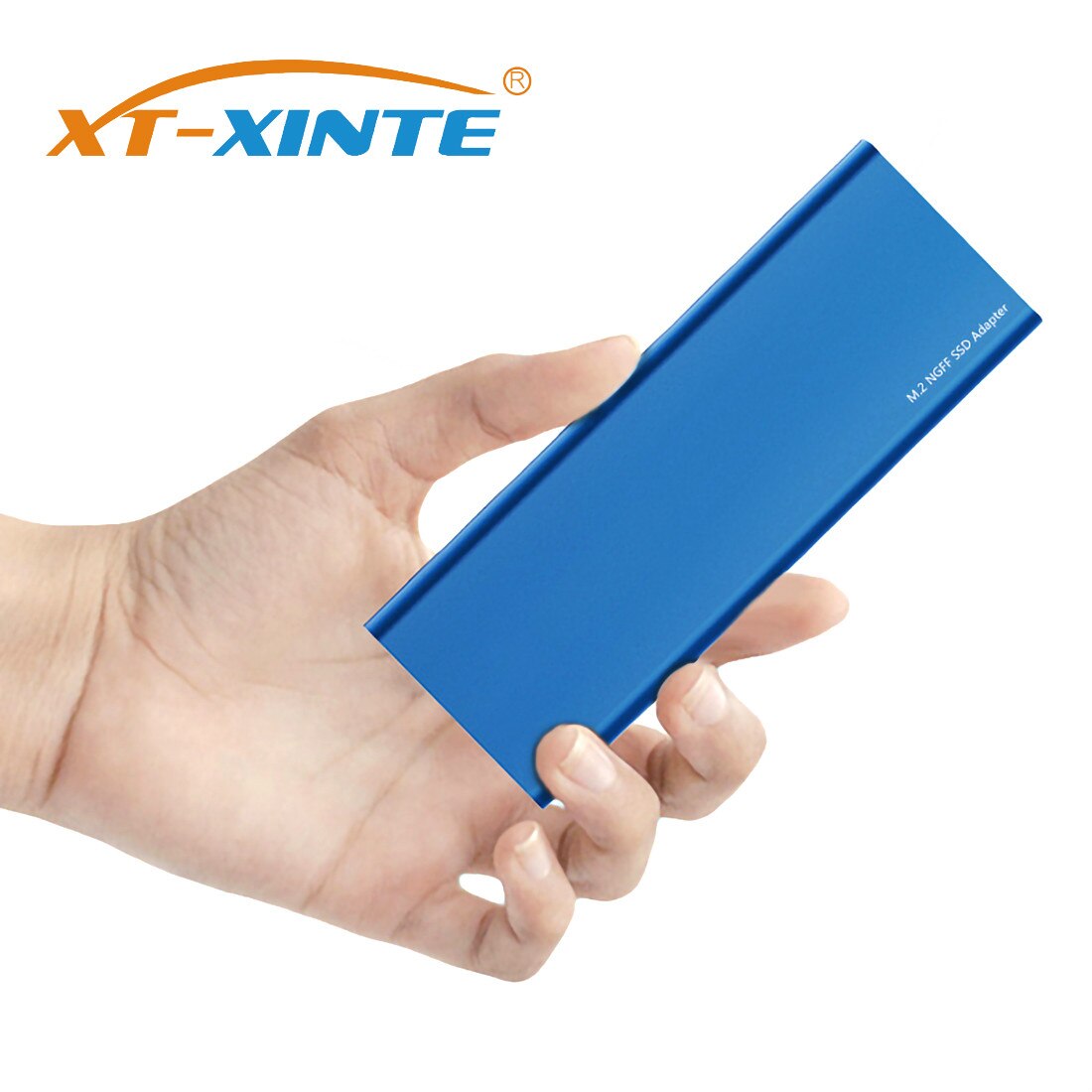 XT-XINTE USB 3.0 a M.2 per NGFF SSD Box per Hard Disk Mobile Card Adapter Box Esterno Della Cassa per SSD 2230/2242/2260/2280