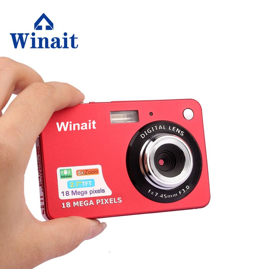 plus récent 2.7 pouces écran moins cher appareil Photo avec 8X Zoom numérique Anti-secousse Mini appareil Photo numérique fabriqué en chine