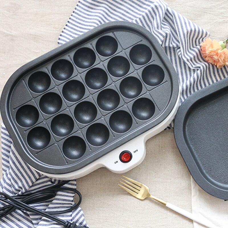 Takoyaki électrique 800W KS-338N, 220V, Machine ménagère, poêle à frire, outil pour collation