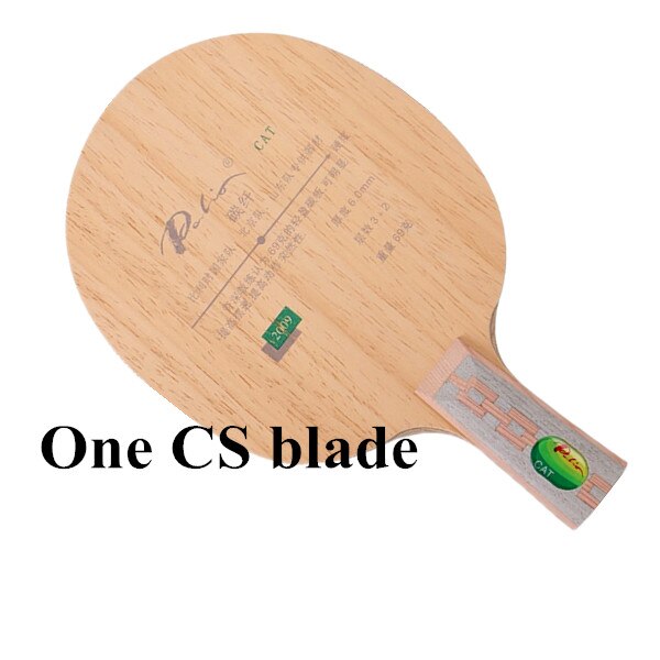 Palio-raqueta de tenis de mesa CAT, 3 de madera + 2 de carbono, la mejor pala ligera, para deportes: One CS blade