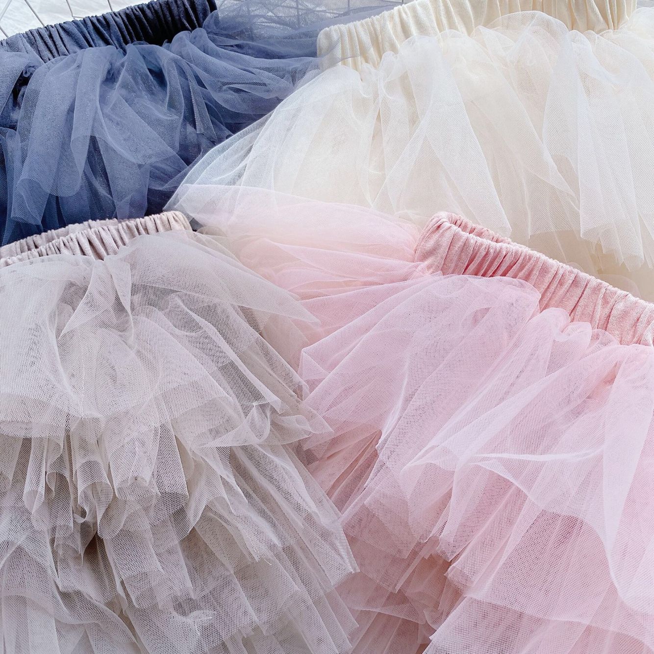 Baby Girls Princess Skirt Mesh Dance Costume Tutu skirt