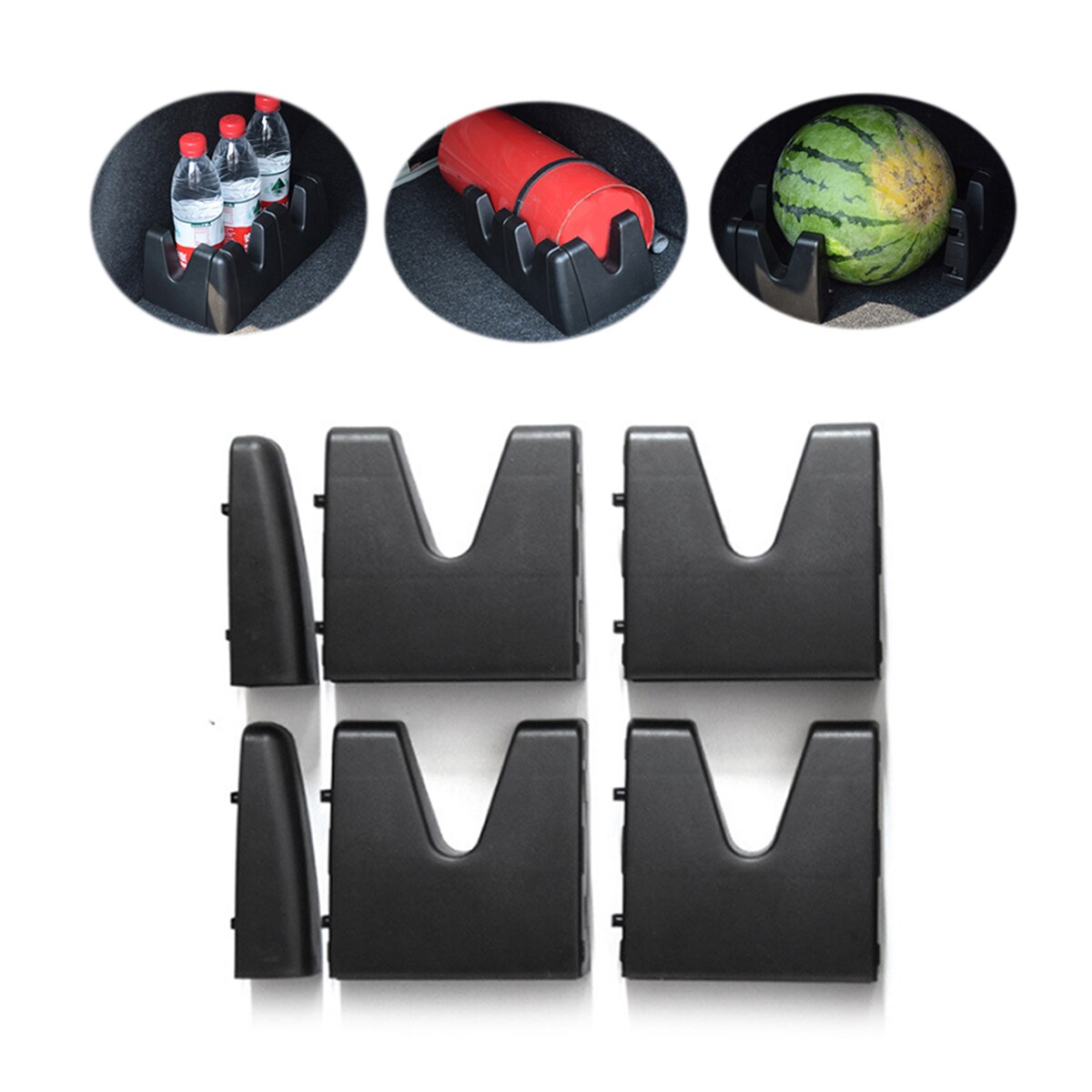 Multipurpose Cargo Organizer Blocks Trunk Storage Organizer Blocks Auto Vehicle Mounted Bracket For Cars SUV Truck Minivan A35